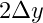 2\Delta y