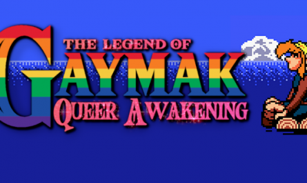 Logo konkursu The Legend of Gaymak: Queer Awakening