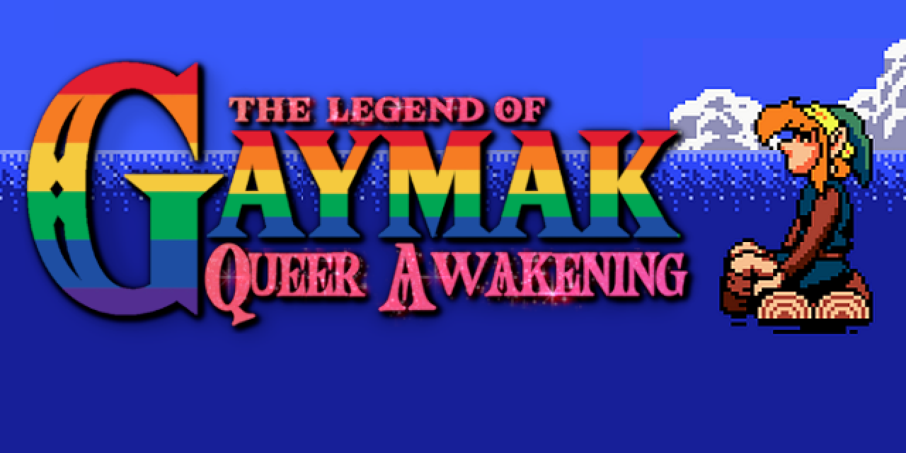 Logo konkursu The Legend of Gaymak: Queer Awakening